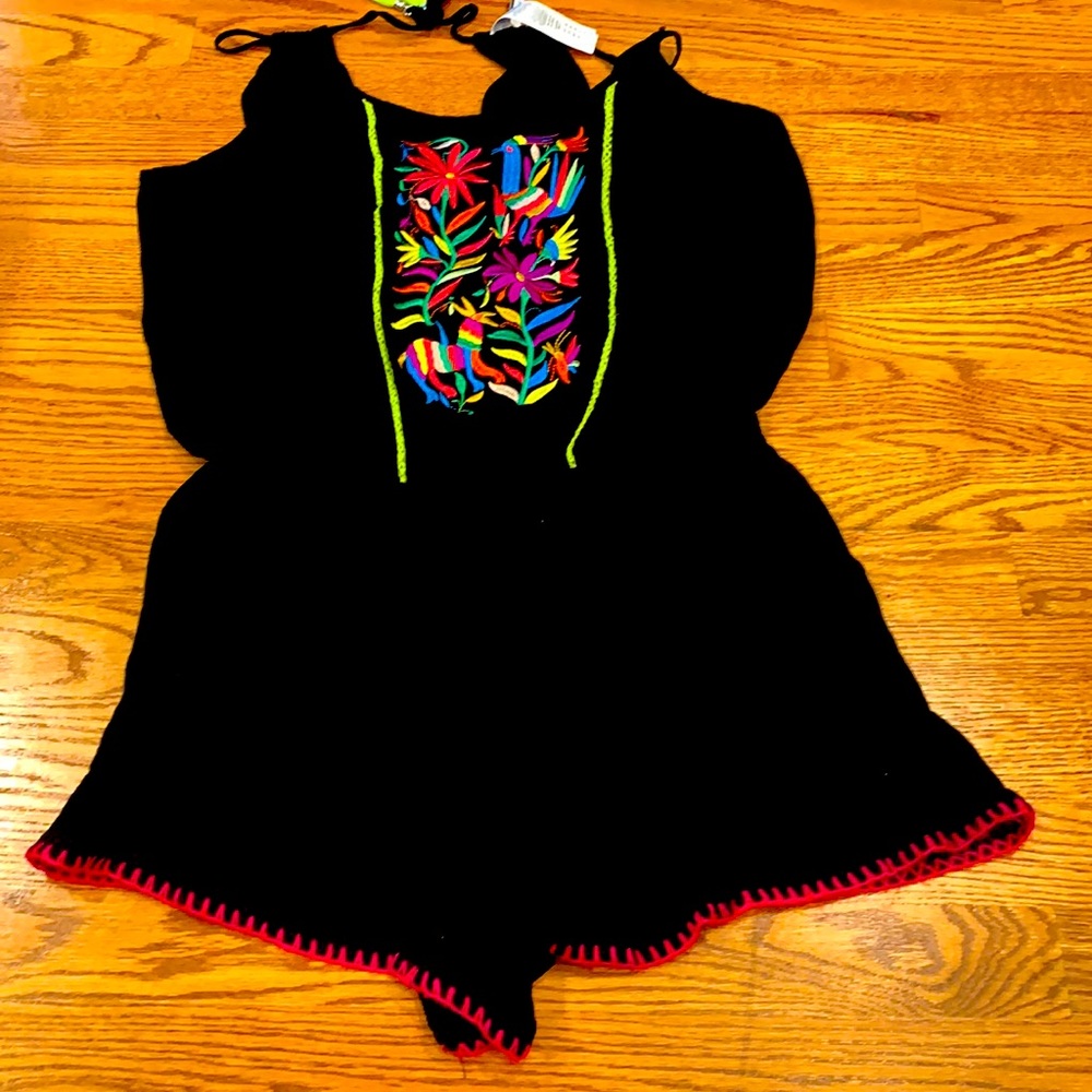 Nanete Lepore Embroidered romper